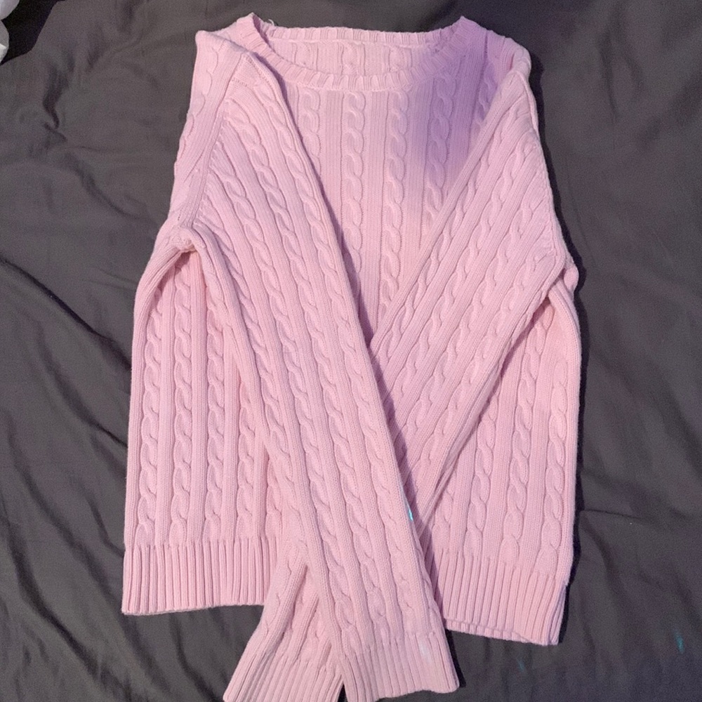 Pink Knit Sweater